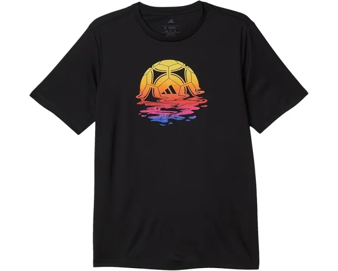 Футболка adidas Kids Poly Athlete из переработанного полиэстера