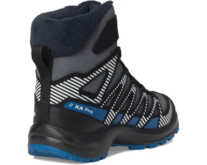 Детские трейловые кроссовки Salomon Xa Pro V8 с системой быстрой шнуровки