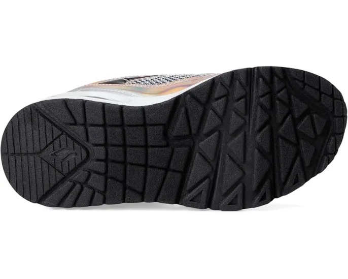 Детские кроссовки SKECHERS KIDS Uno Gen1-Platinum Flash на шнурках