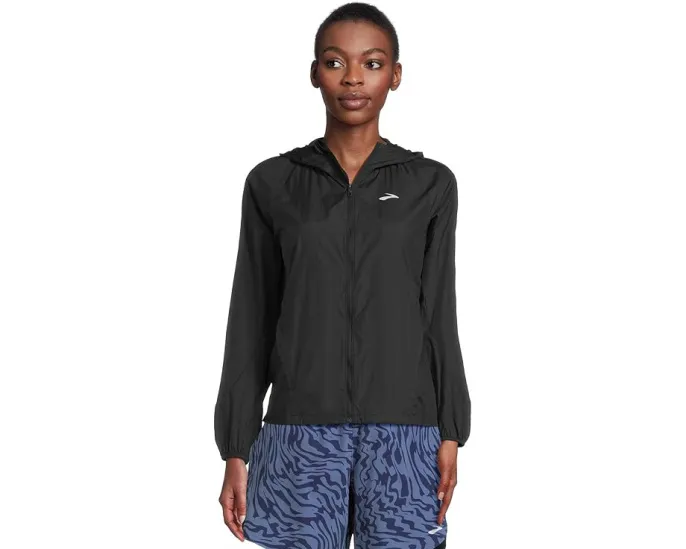 Складная куртка Brooks Canopy Packable Jacket с экологичным водоотталкивающим покрытием
