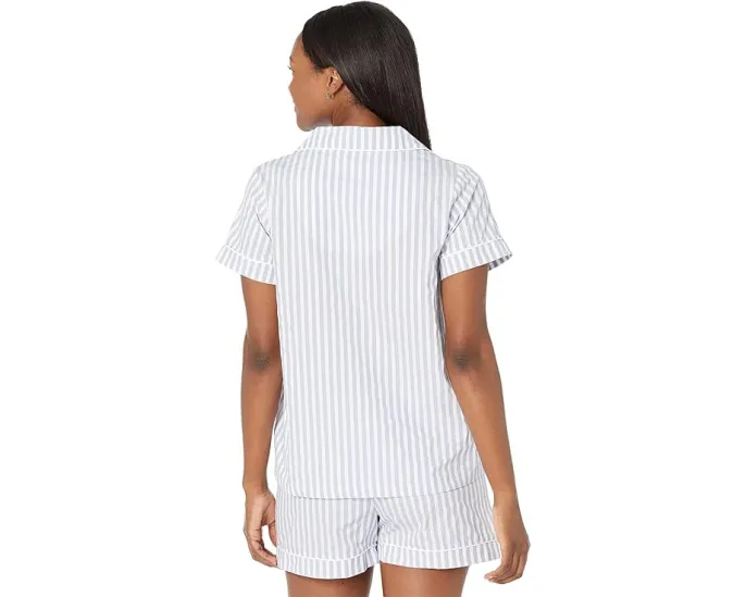 Пижамный комплект Bedhead PJs из органического хлопка с коротким рукавом