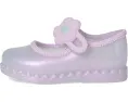 Балетки Hip Ballerina с аппликацией цветка и липучкой Mini Melissa