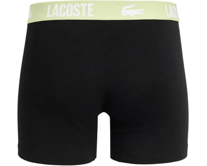 Набор из 5 боксеров Lacoste с удлиненной ластовицей и жаккардовым поясом