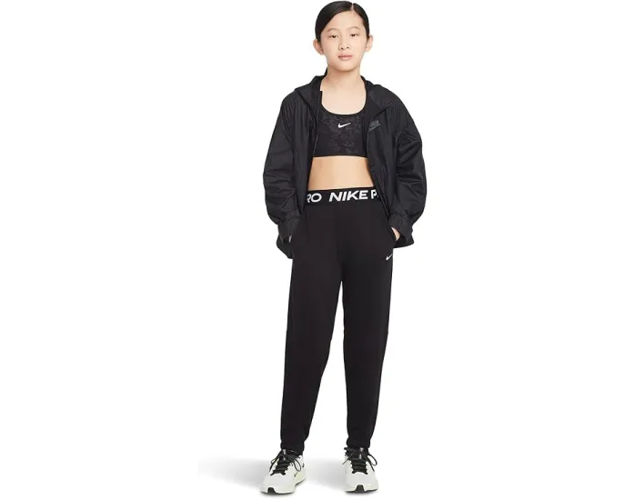 Джоггеры Nike Kids Pro Fleece Dri-FIT с эластичными манжетами