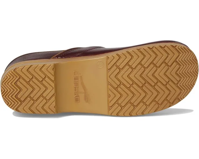 Клоги Dansko Professional с каблуком-рокером и кожаным верхом