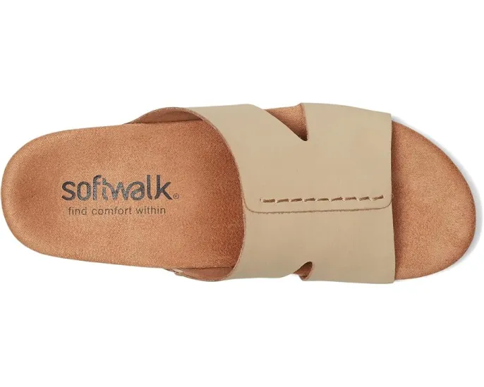 Сандалии SoftWalk Beverly с анатомической стелькой и эластичной вставкой