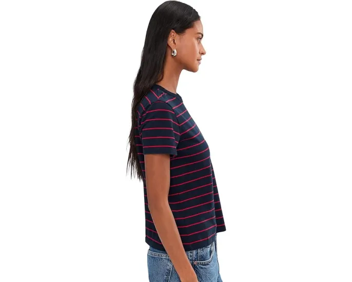 Футболка Madewell The Perfect Crewneck с круглым вырезом из джерси Allday