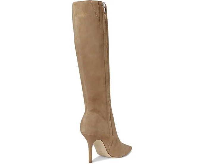 Ботильоны Nine West Gerty из замши темно-коричневого цвета на каблуке