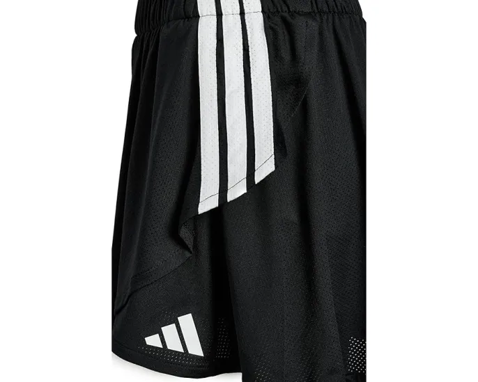 Юбка-шорты adidas Kids с эффектом обертывания и эластичным поясом