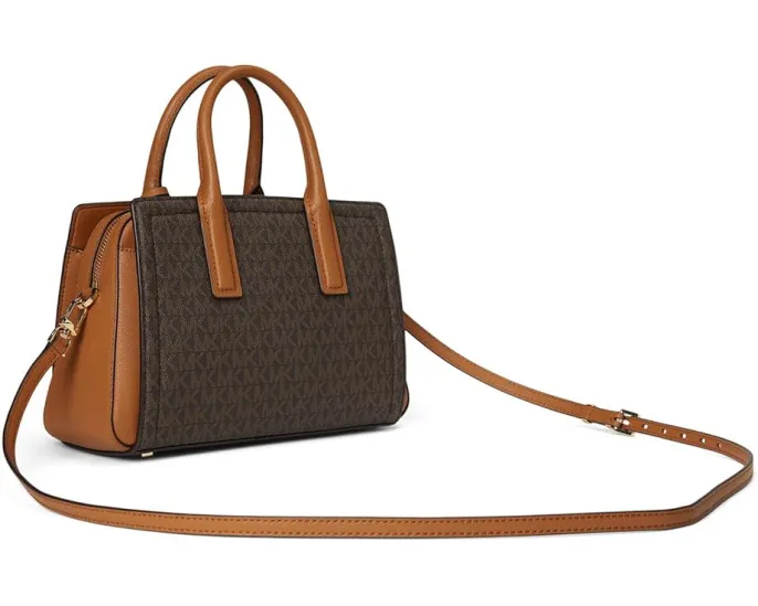 Маленькая сумка кроссбоди Laila от MICHAEL Michael Kors с двумя ручками и съемным ремнем