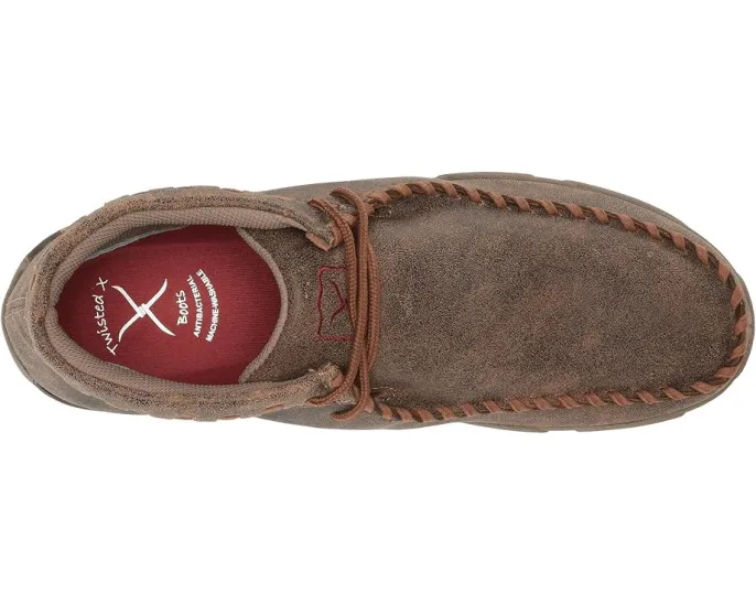 Чукка мокасины Twisted X MDM0049 из натуральной кожи с влагоотводящей стелькой