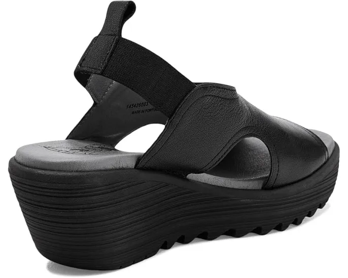 Сандалии FLY LONDON Liku426fly на танкетке с эластичным ремешком и стелькой с амортизацией