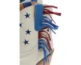 Ковбойские сапоги Dingo Liberty из натуральной кожи с квадратным носком