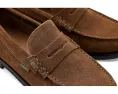 Barbour Linford мокасины из замши с контрастной строчкой и резиновой подошвой