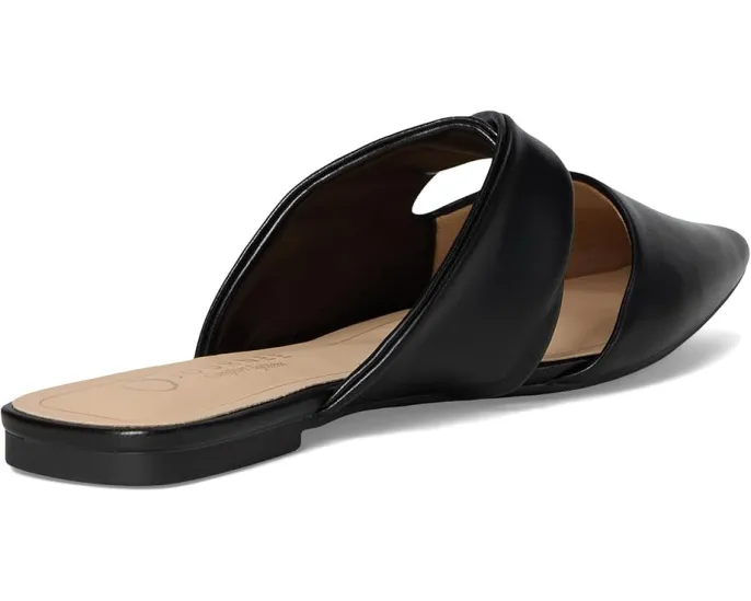 Балетки Journee Collection Enniss с острым носком и перекрученным ремешком