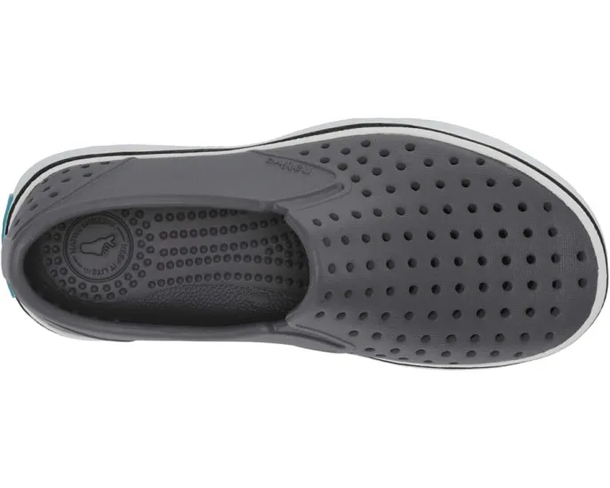Слипоны Native Shoes Kids Miles для детей с широкой посадкой и вентиляцией