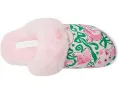 Домашние тапочки Lilly Pulitzer Plush Clara из плюша с принтом