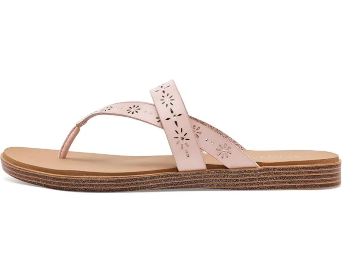 SKECHERS сандалии Summer Cove Spring Showers с цветочным декором и мягкой стелькой