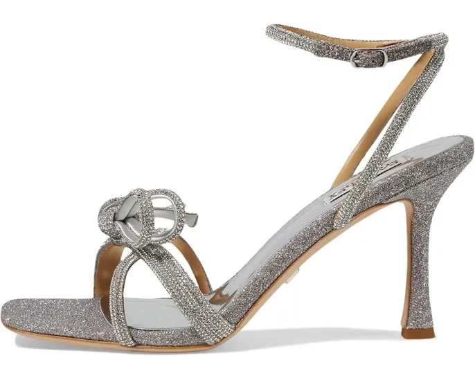 Туфли Badgley Mischka Effie на шпильке с открытым квадратным носком и стразами