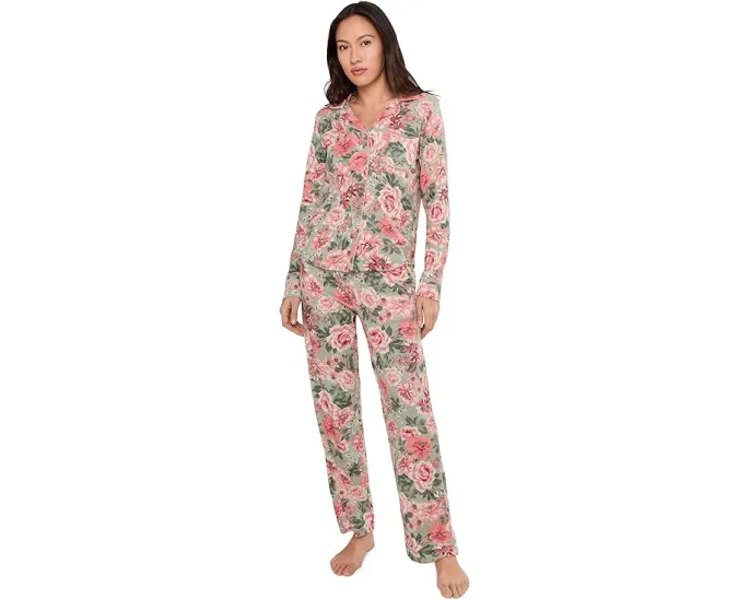 Пижамный комплект Petite Vintage Dreams с отделкой пико от Karen Neuburger