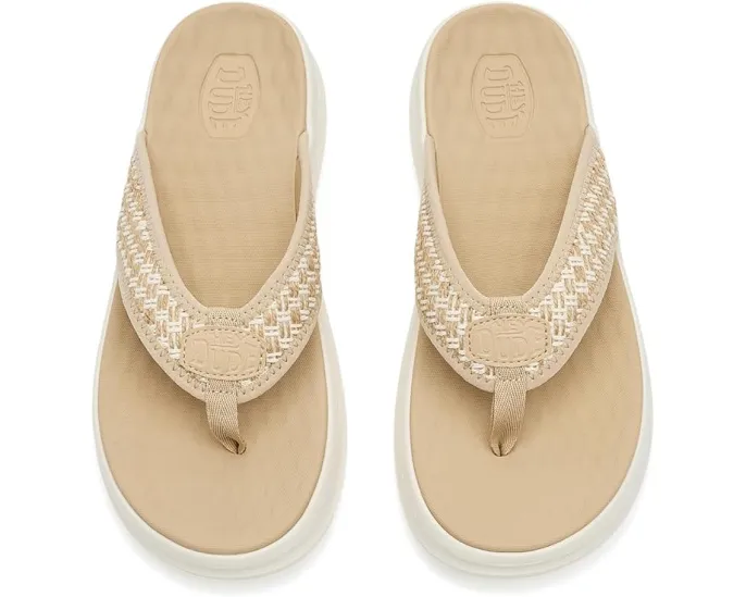 Шлепанцы Tide Flip с мягкой стелькой из ЭВА и верхом из хлопка