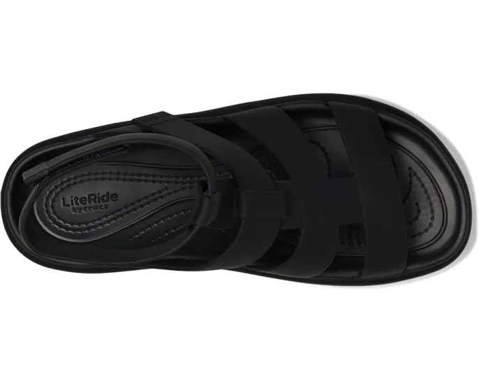 Crocs Сандалии Brooklyn Luxe Gladiator с застежкой на липучке