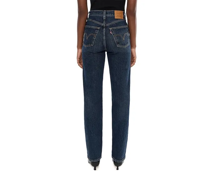 Джинсы Levi's® Premium Ribcage Full Length с максимально высокой посадкой и прямым кроем
