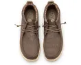 Слипоны Hey Dude Wally Mid Gripr Stretch Canvas с высоким голенищем