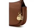 Средняя кожаная кроссбоди сумка Lauren Ralph Lauren Marcy с регулируемым ремнем