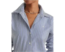 Рубашка Lauren Ralph Lauren с длинным рукавом и полоской