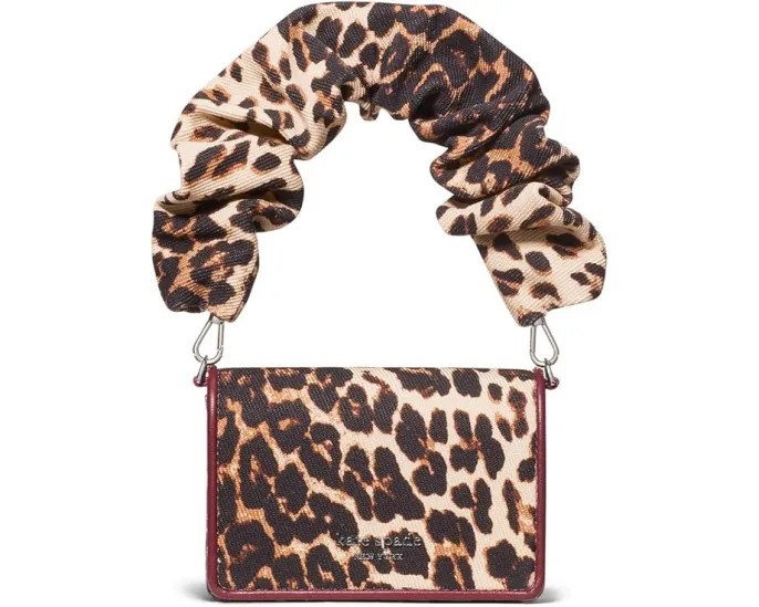 Kate Spade New York Natasha Downtown кардхолдер кроссбоди с леопардовым принтом