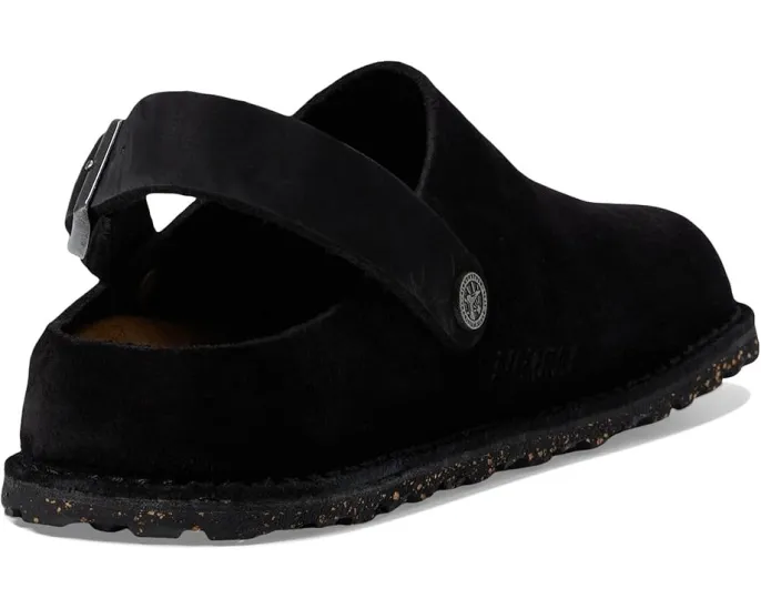 Биркенштоки Birkenstock Lutry 365 из замши со съемной стелькой