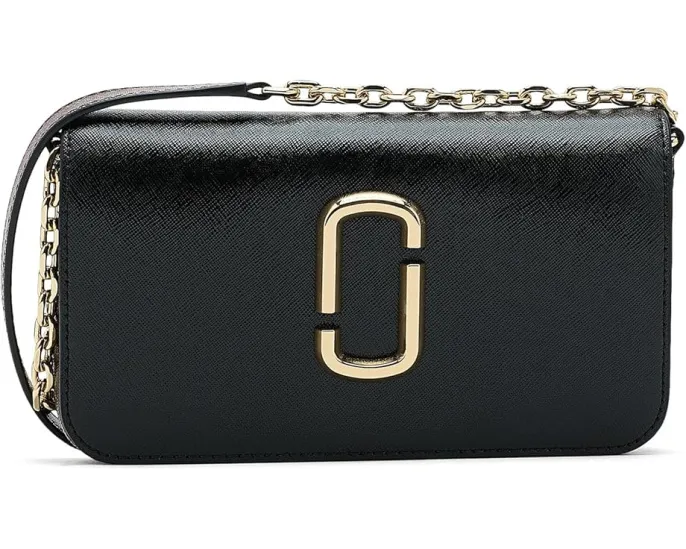Кошелек на цепочке Marc Jacobs The Snapshot Wallet с клапаном