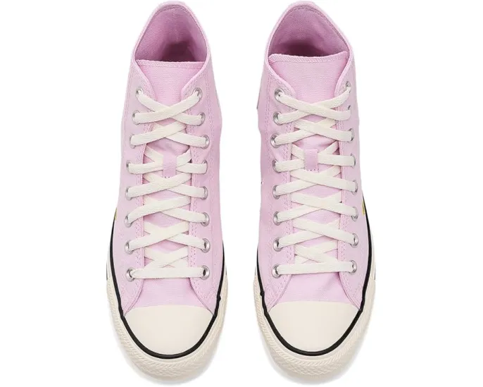 Converse Chuck Taylor All Star высокие кроссовки с вышитыми цветами