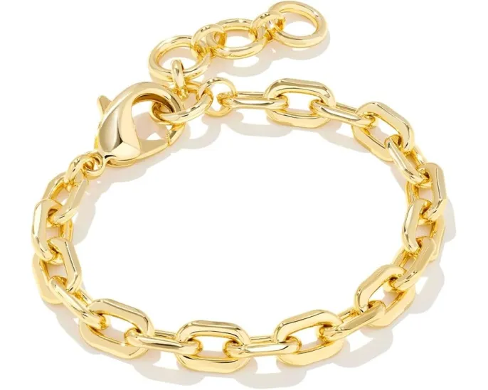 Kendra Scott Браслет Korinne Chain с огранкой алмазом и застежкой-лобстером