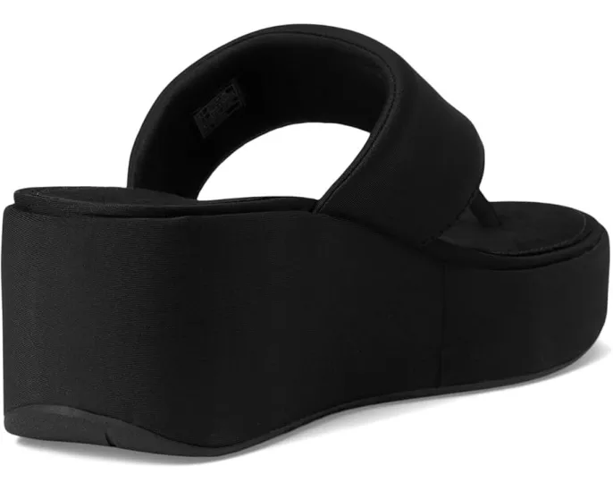 FitFlop Сандалии Platfforms Wedge Toe-Post на танкетке с ремешком и пряжкой