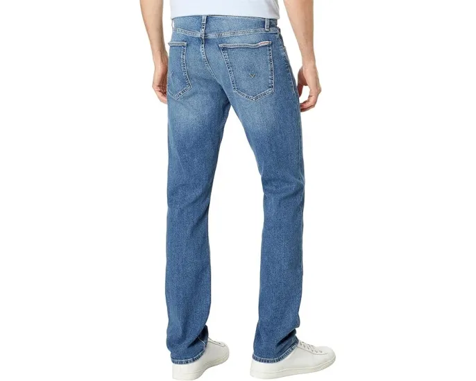 Джинсы Blake Slim Straight in Embark Hudson Jeans из стрейч денима