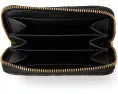 Маленький кардхолдер COACH на молнии из кожи наппа