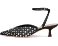 Босоножки Rio Smocked Kitten Heel на низком каблуке с острым носком Loeffler Randall