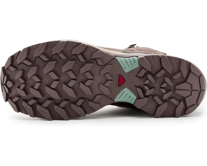 Трекинговые кроссовки Salomon X Ultra 360 Leather Mid с мембраной Gore-tex
