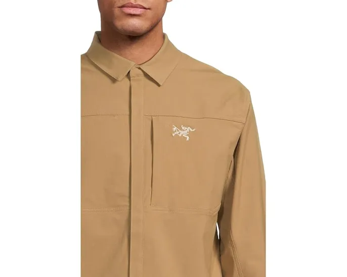 Arc'teryx Cronin Overshirt из хлопка с водоотталкивающей пропиткой