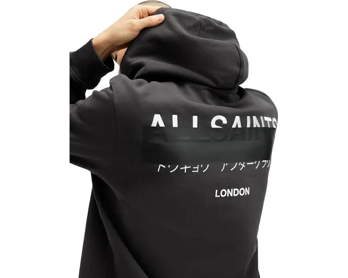 Толстовка AllSaints Redact Oth с капюшоном и карманом кенгуру