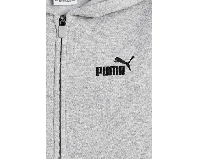 Puma детская флисовая кофта на молнии Essential Basics для старших детей