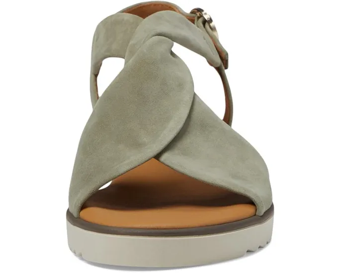 Сандалии Gabor 42.751 из замши с витым ремешком и застежкой на пряжку