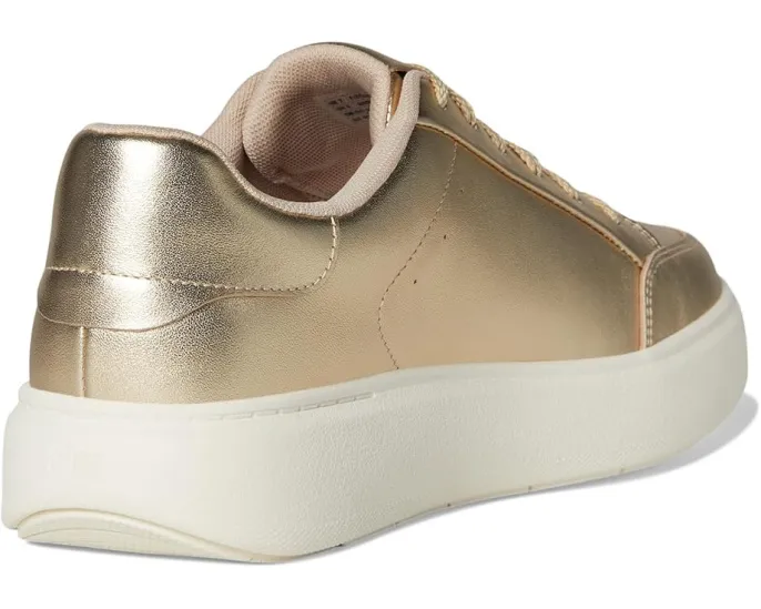 Кроссовки FitFlop Rtg из металлизированной кожи с эргономичной стелькой