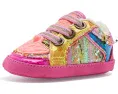 Кеды Kurt Geiger London Kids Baby Southbank Tag с разноцветным декором для малышей