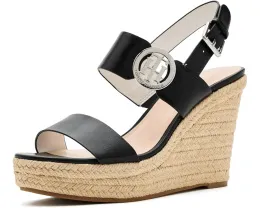 Босоножки Tommy Hilfiger Kahdy на танкетке с регулируемой пряжкой