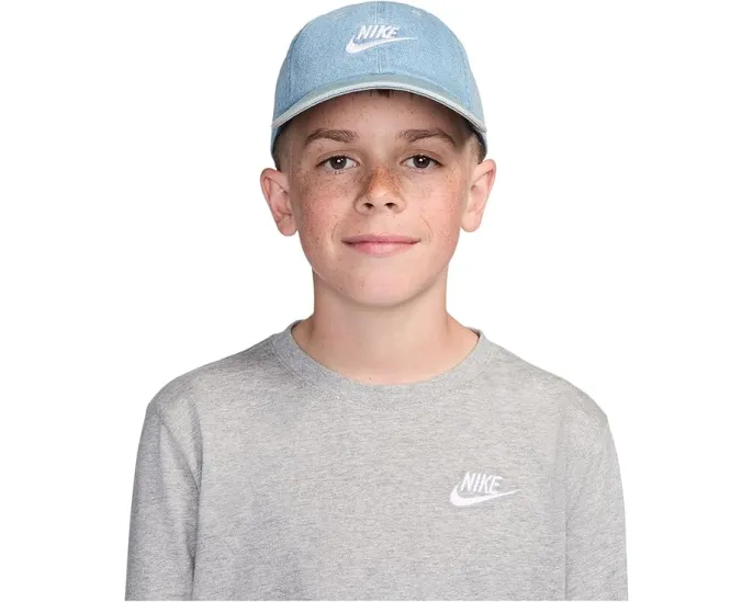 Детская бейсболка Nike Club из денима с регулируемым ремнем