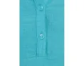 Хлопковая рубашка Henley с воланами и рукавом-крылышко Mod-o-doc