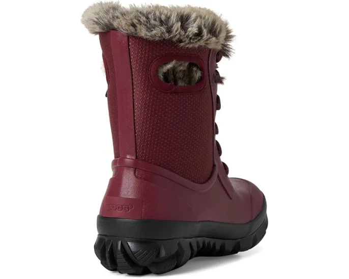 Сапоги Bogs Arcata Dots с рисунком в горох и искусственным мехом для тепла и водонепроницаемости